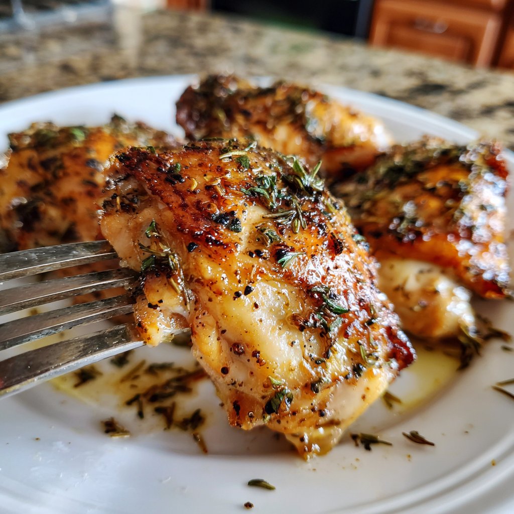 Honey Lavender Chicken Thighs