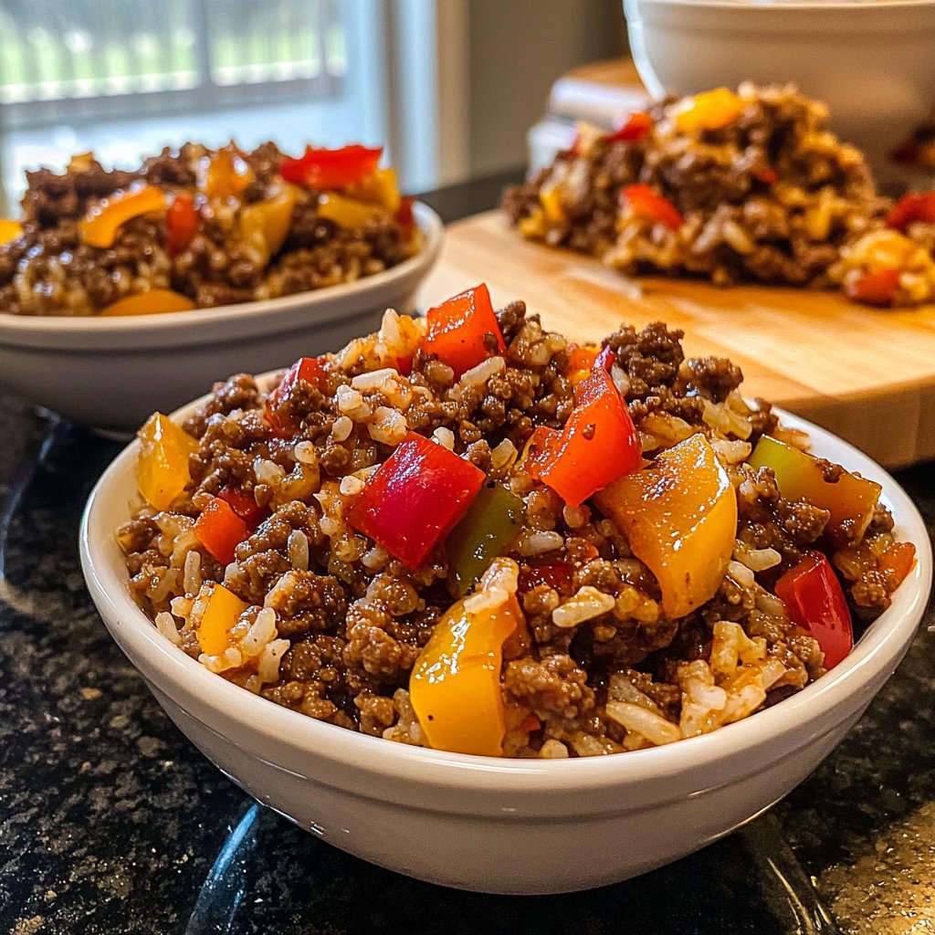 Ground Beef Dinner Bowls