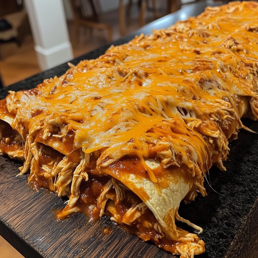 Family-Favorite Crockpot Chicken Enchilada Filling