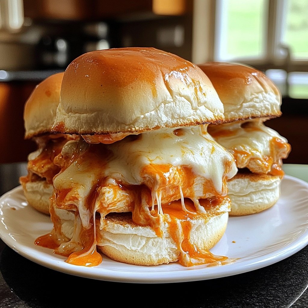 Buffalo Chicken Sliders