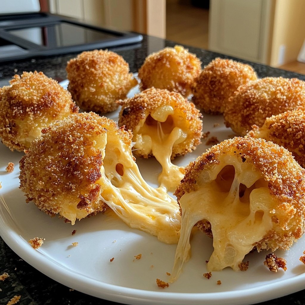 Fried Mac and Cheese Bites