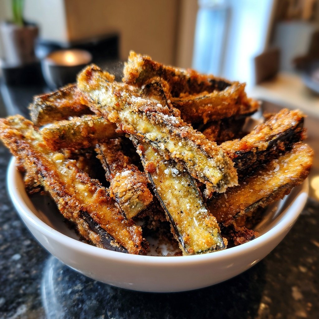 Crispy Eggplant Veggie Fries