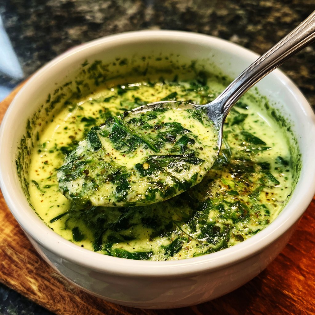 Creamy Lemon Spinach Soup