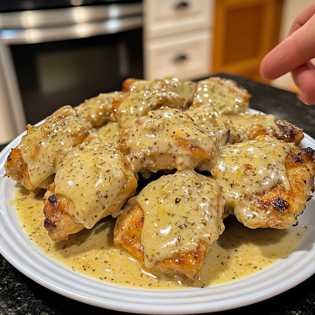 Easy Slow Cooker Garlic Parmesan Chicken