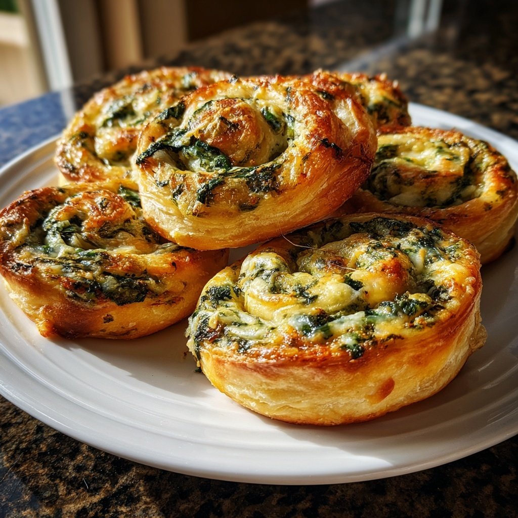 Super Bowl Appetizer Puff Pastry Pinwheels